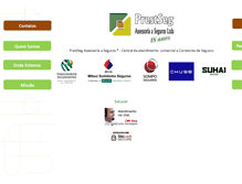 Tablet Screenshot of prestseg.com.br